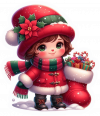 Niña de Navidad 06