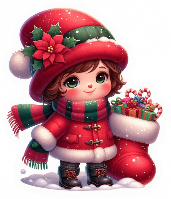 Niña de Navidad 06