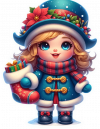 Niña de Navidad 07