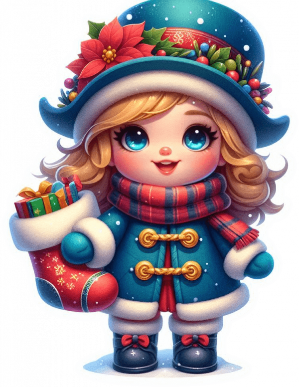 Niña de Navidad 07