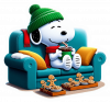 Snoopy y galletas de Jengibre 06
