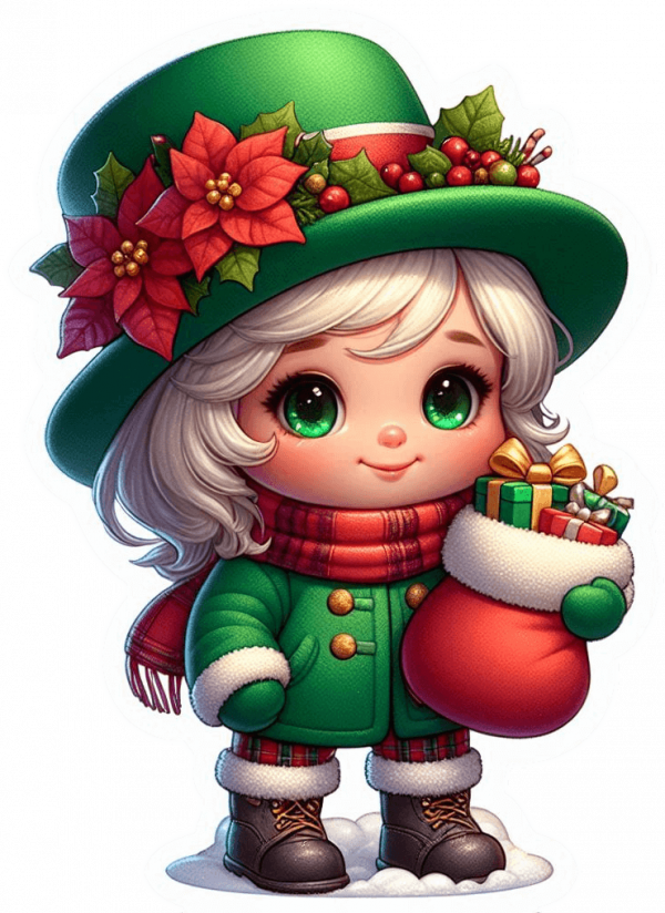 Niña de Navidad 13