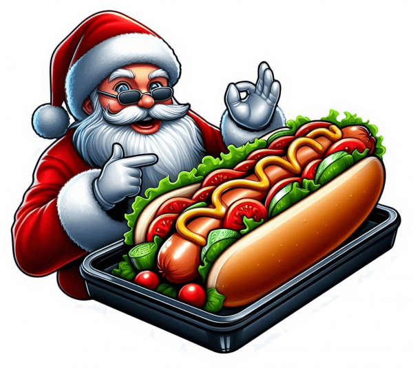 Santa Claus y Hot Dog 04