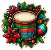 Tambor de Navidad 02