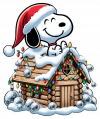 Snoopy y su Casita navideña 01