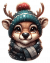 Reno busto Navideño 01