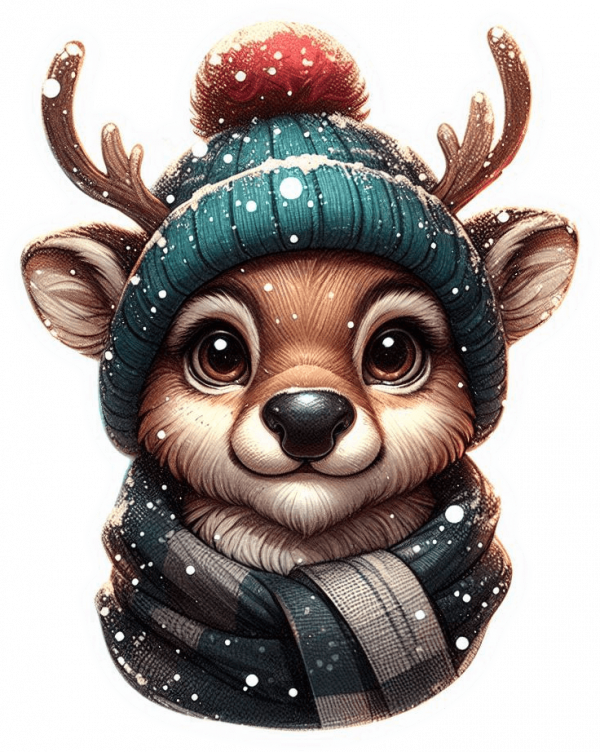 Reno busto Navideño 01