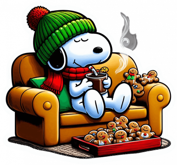 Snoopy y galletas de Jengibre 02