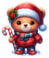 Osito Bebe de Navidad 07