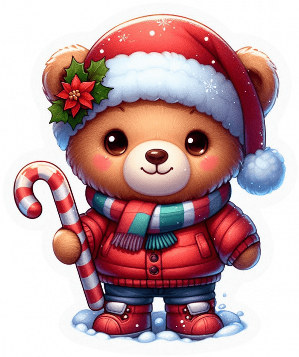 Osito Bebe de Navidad 07