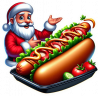 Santa Claus y Hot Dog 01