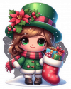 Niña de Navidad 12