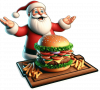 Santa Claus y Hamburguesa 03