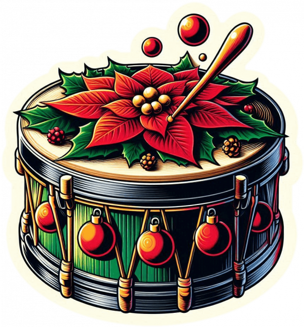 Tambor de Navidad 09