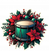 Tambor de Navidad 06