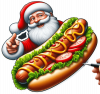 Santa Claus y Hot Dog 05