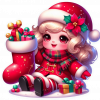 Niña de Navidad 02