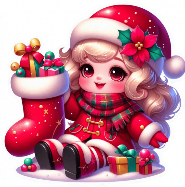 Niña de Navidad 02