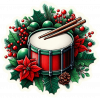 Tambor de Navidad 08