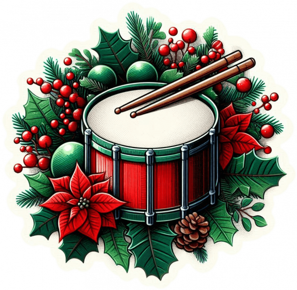 Tambor de Navidad 08