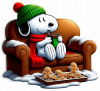 Snoopy y galletas de Jengibre 03