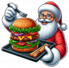 Santa Claus y Hamburguesa 05