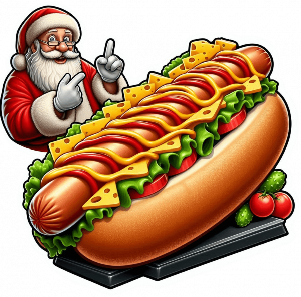Santa Claus y Hot Dog 06