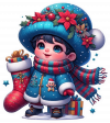 Niña de Navidad 08