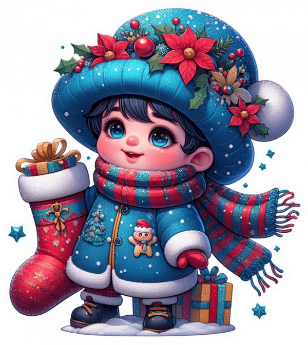 Niña de Navidad 08