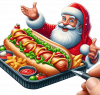Santa Claus y Hot Dog 03