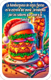 Tarjeticas Hamburguesa y Nestee 05