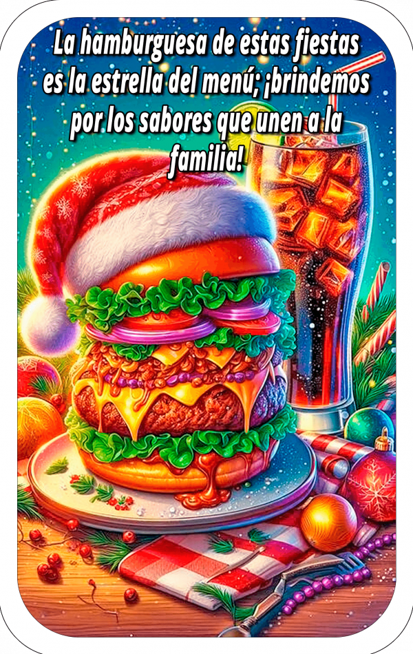 Tarjeticas Hamburguesa y Nestee 05