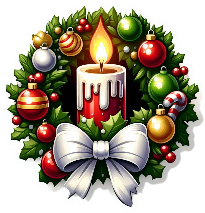 Adorno De Corona De Navidad