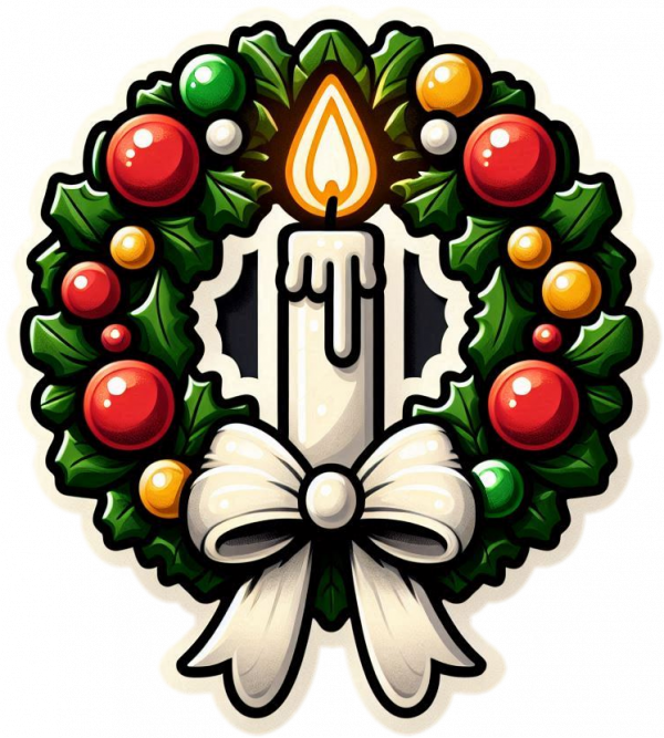Corona de Navidad