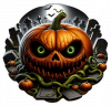 Calabaza en Cementerio