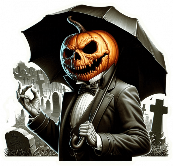 Calabaza con frac