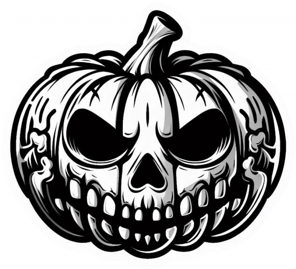 Calabaza Esqueleto