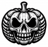 Calabaza Esqueleto