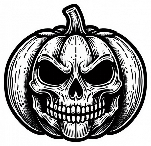 Calabaza Esqueleto