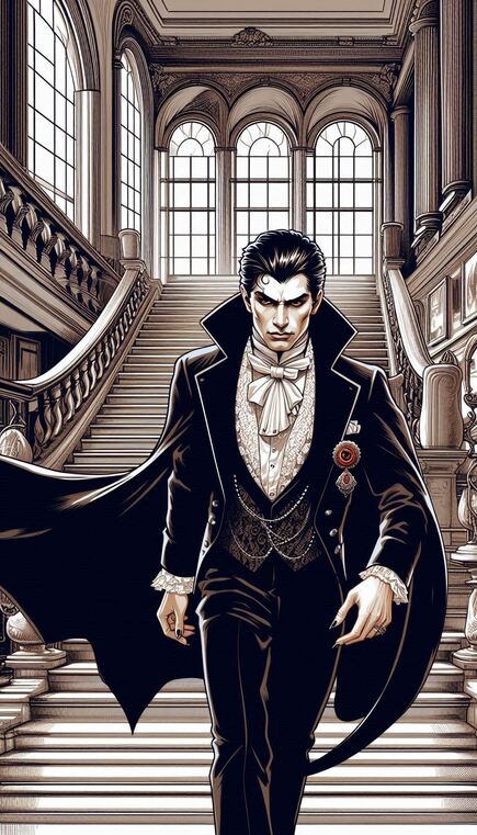 Dracula busto