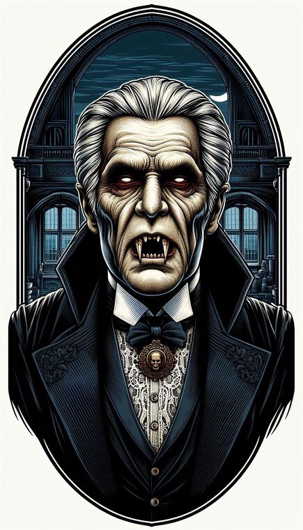 Dracula busto