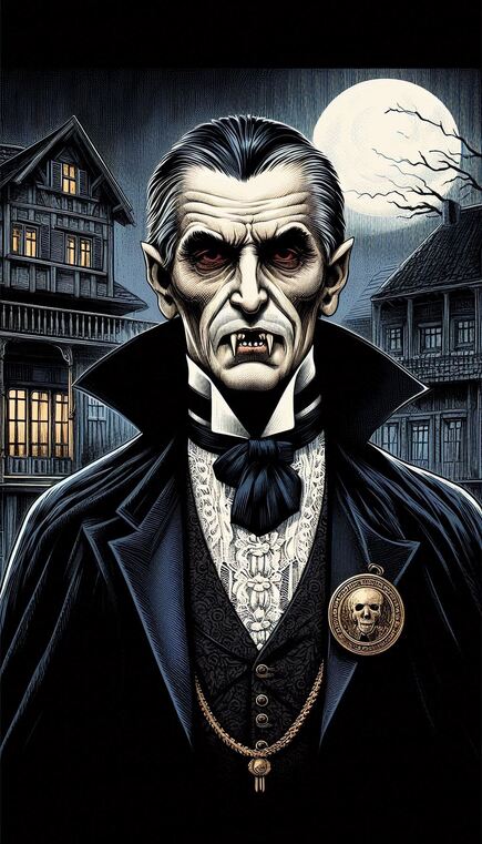Dracula busto