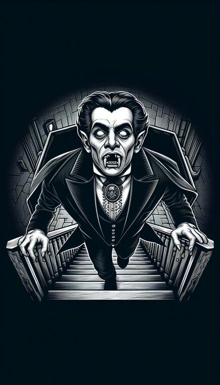 Dracula Levitando
