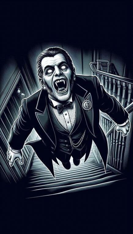 Dracula Levitando