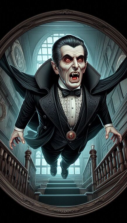 Dracula Levitando
