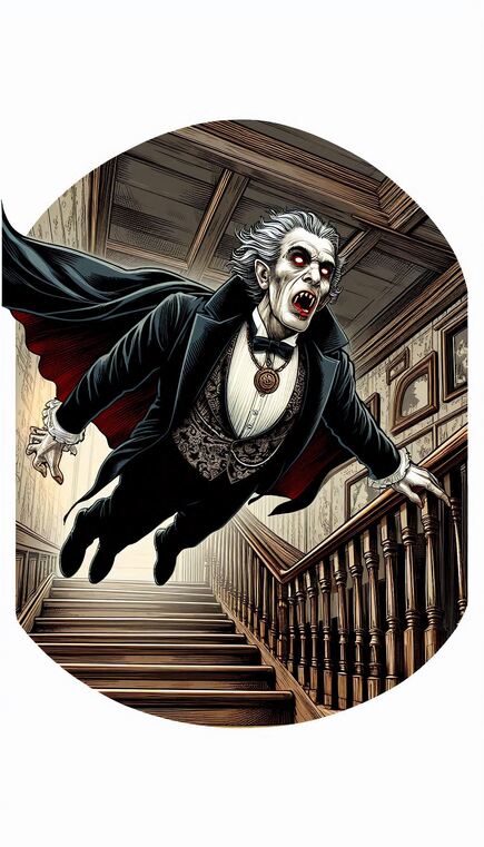 Dracula Levitando