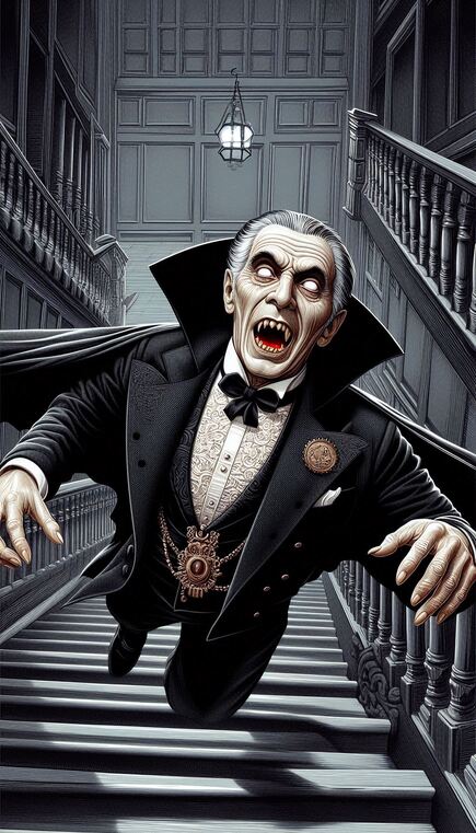 Dracula Levitando