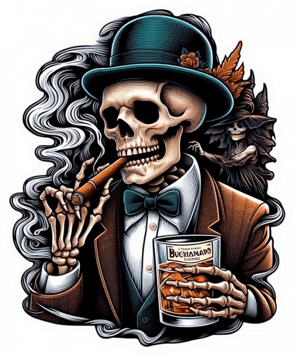 Calavera Con buchanan