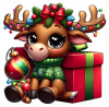 Alce de Navidad