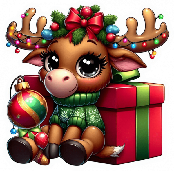 Alce de Navidad